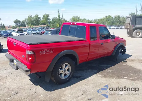 2002 Ford Ranger Edge/Xlt из США, поврежденный, VIN 1FTZR45E32TA41829